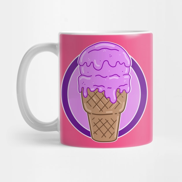 Ube Cone by LegendaryUbe